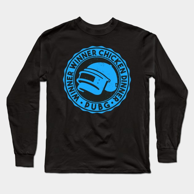 Winner winner chicken dinner pubg Long Sleeve T-Shirt by Durro